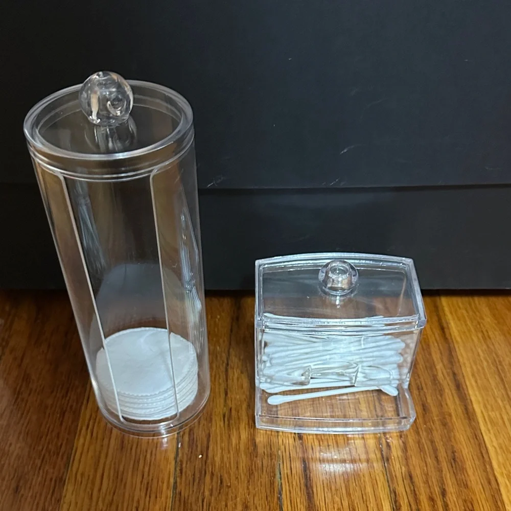 Clear Acrylic Storage Containers